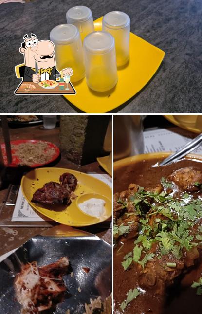 The photo of food and beer at KUDIL DHABHA