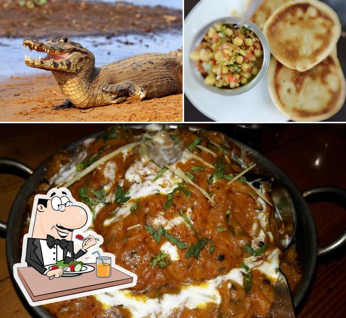 Food at Karans Corbett Motel and Restaurant