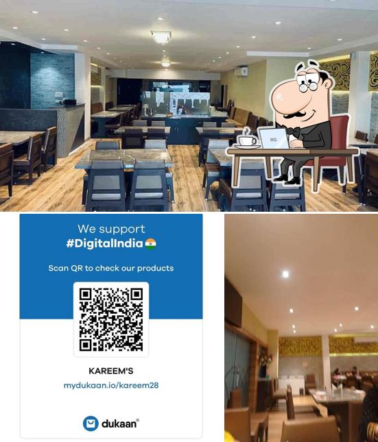 The interior of Kareem's