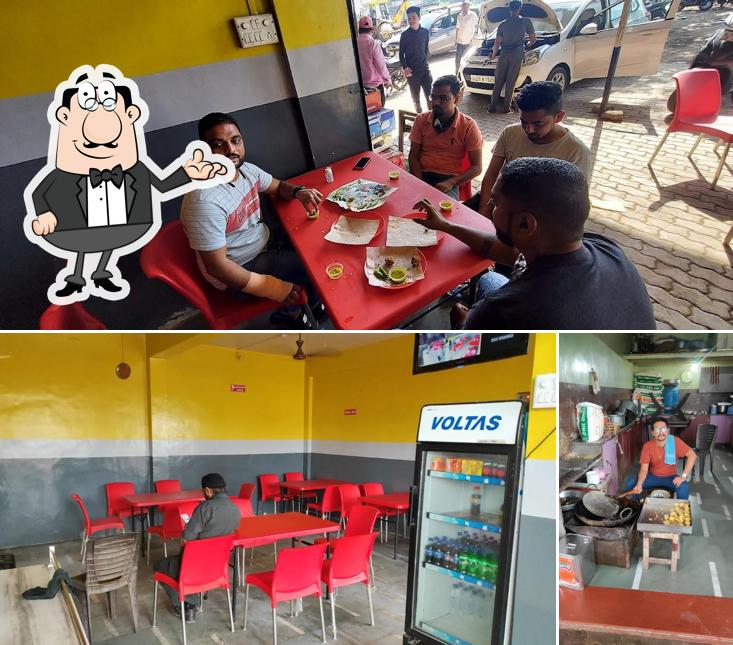 The interior of Paavan Restaurant