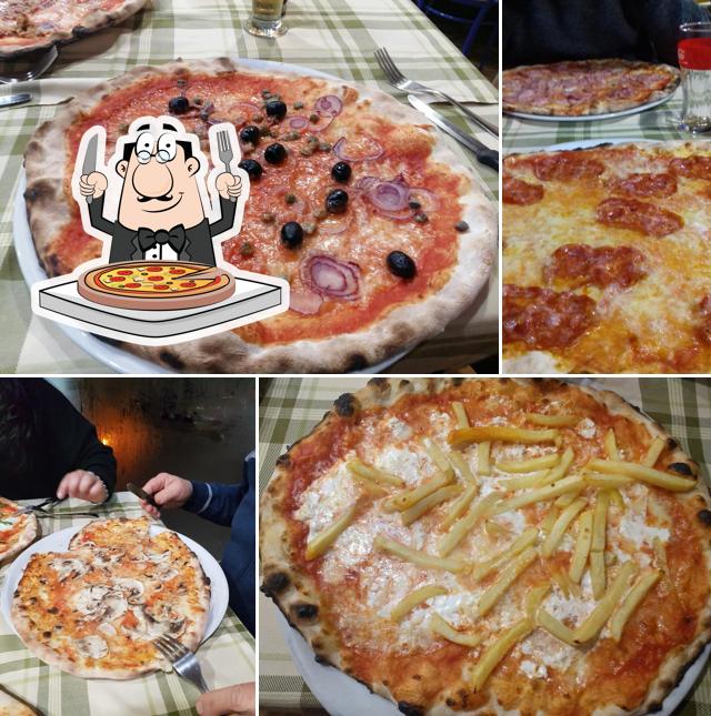 Scegli tra le molte varianti di pizza