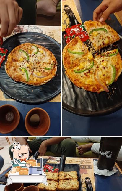 Garlic bread at Chai sutta bar , kendranagar
