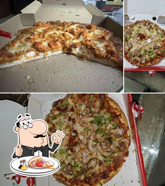 Order different variants of pizza