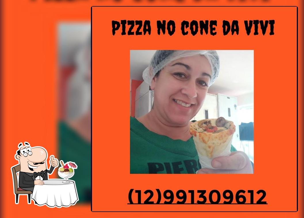 Pizza no cone da vivi