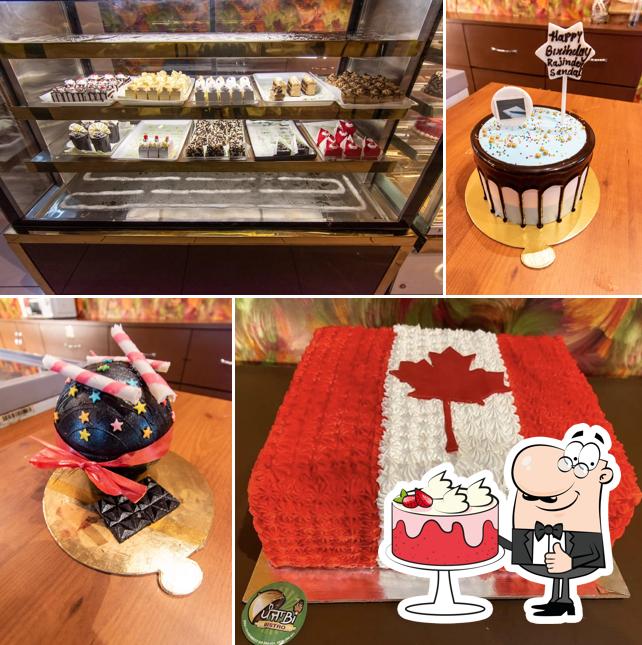 Red velvet cake at Punjabi Bistro & Bakery