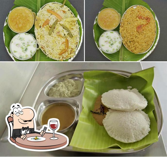 Food at RK's Udupi Grand