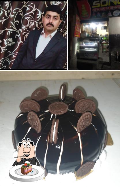 Chocolate cake at Sonu bakery