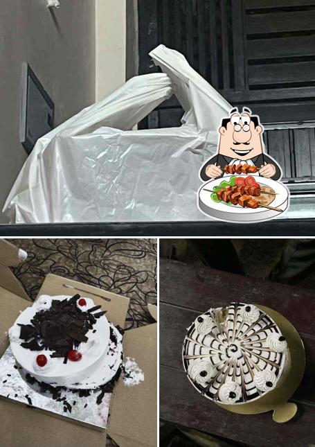 Take a look at the picture showing food and interior at The Hotcake Bakes