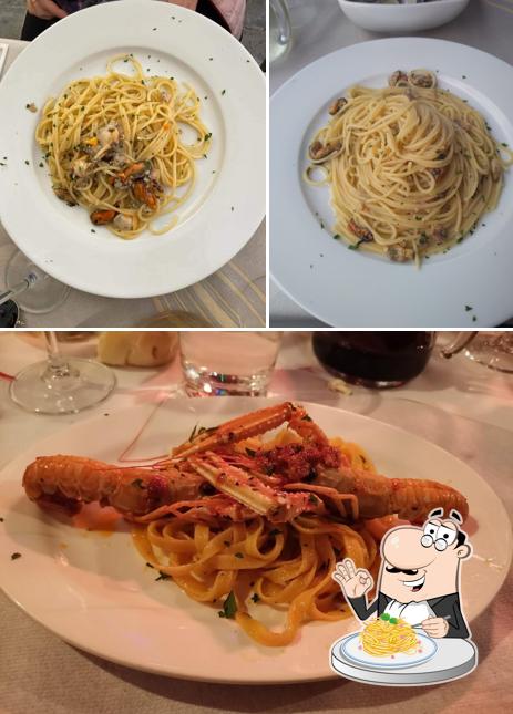 Spaghetti alla carbonara al Trattoria ai Marinai Da Laura
