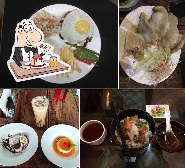 I:BA Cafe & Restaurant serves a variety of desserts