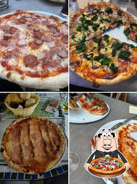 Ordina tra le molte varianti di pizza