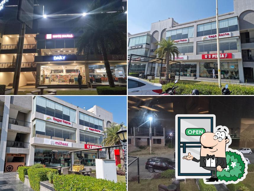 The exterior of Sagar Ratna