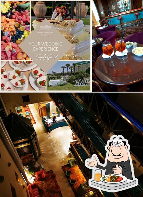 La cibo e esterno del ristorante