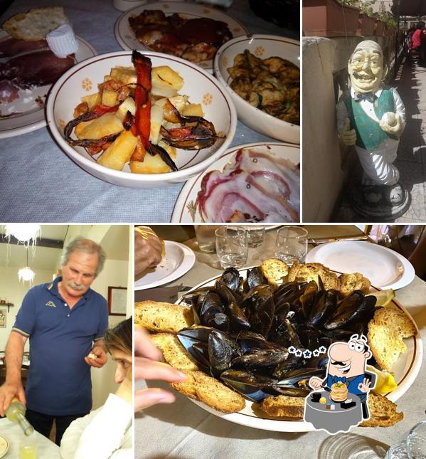 Cibo al Trattoria Da Capone