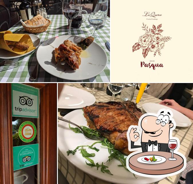 Cibo al Trattoria la Querce