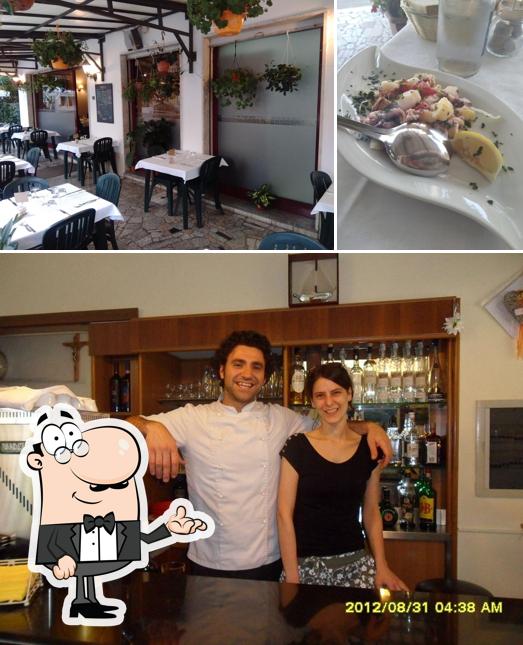 Gli interni di Trattoria SaraCeni