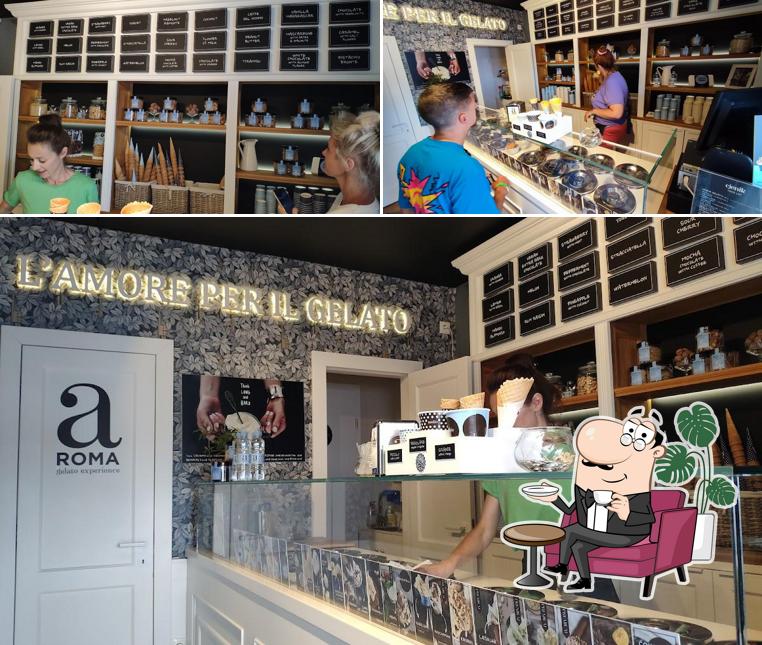Siediti a un tavolo di aROMA gelato experience Boutique Hvar