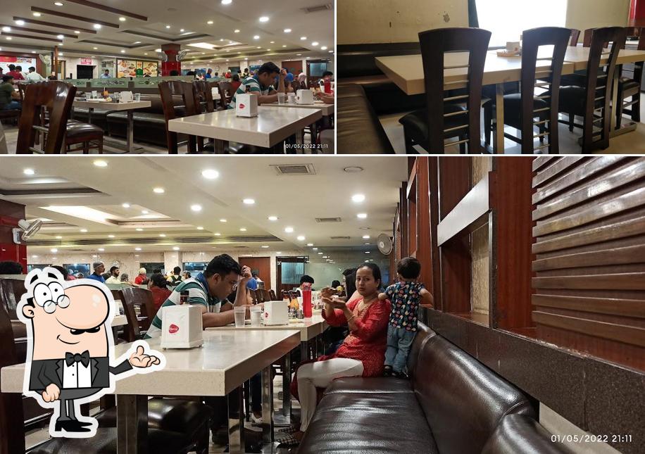 The interior of Harish Bakery