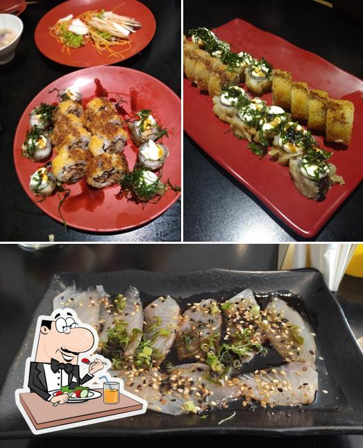 Platos en Flying Sushi Morumbi
