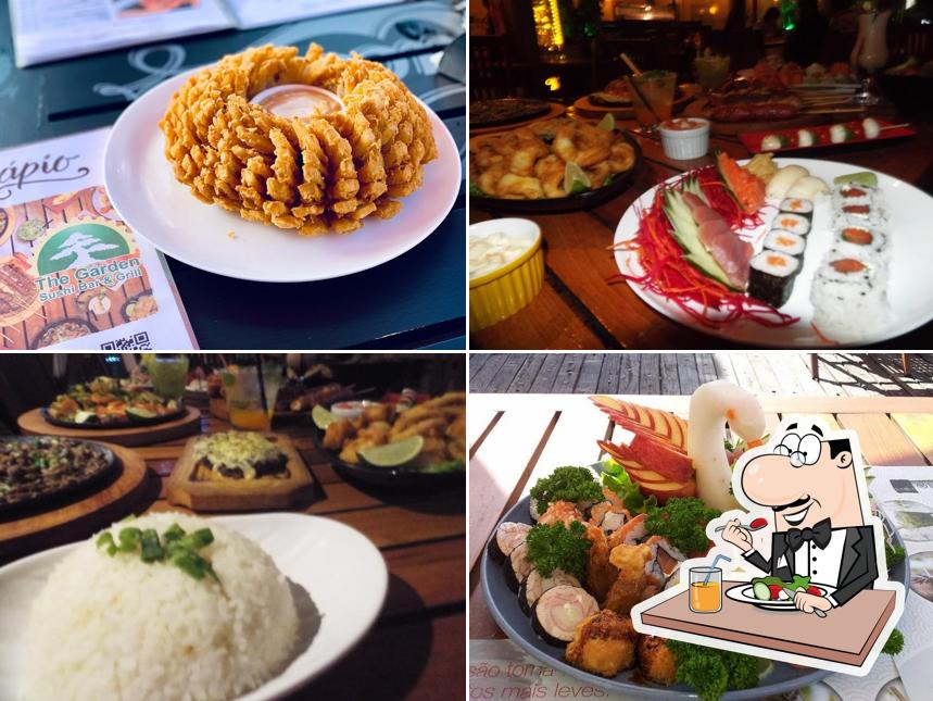 Platos en The Garden - Bar, Restaurante, Espetinhos, Comida Brasileira e Comida Oriental