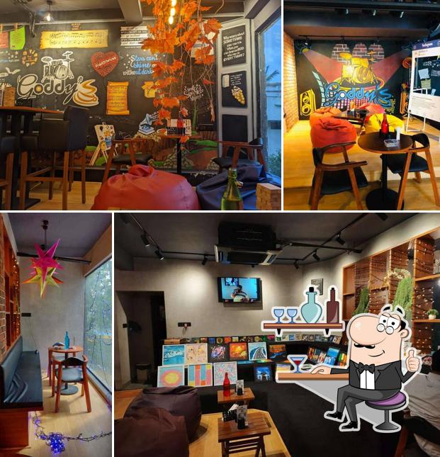 The interior of Goddy's