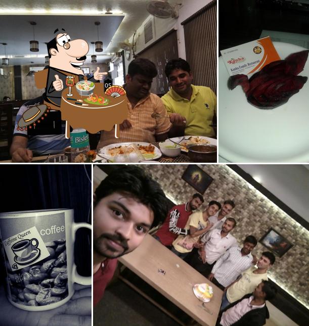 Food at Kanha Family Restaurant