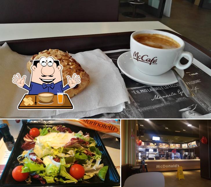Cibo al McDonald's Milano Viale De Gasperi