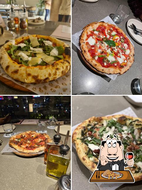 Try out pizza at Pizza and Frends
