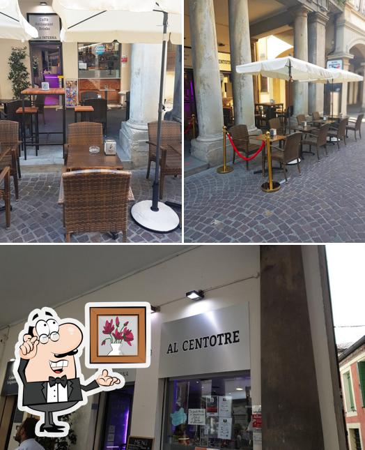 Questa è la foto che mostra la interni e esterno di Bar Ristorante Al Centotre