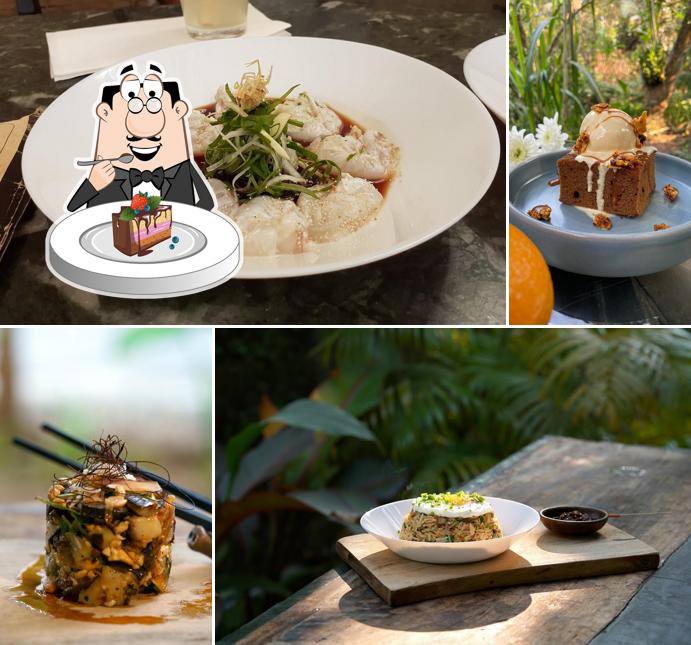 Chocolate cake at Bomras