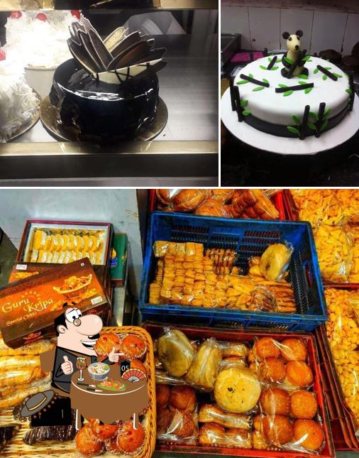 Food at Canabis Bakery