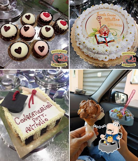 Cibo al Gelateria Cremalcore