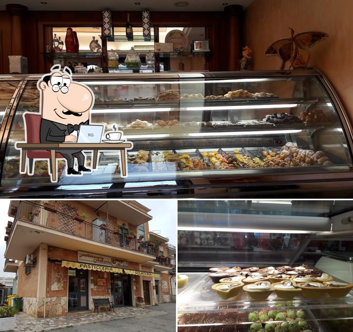 Gli interni di Pasticceria Trulli