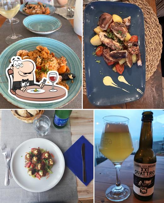 Cibo al Stabilimento Balneare Roma