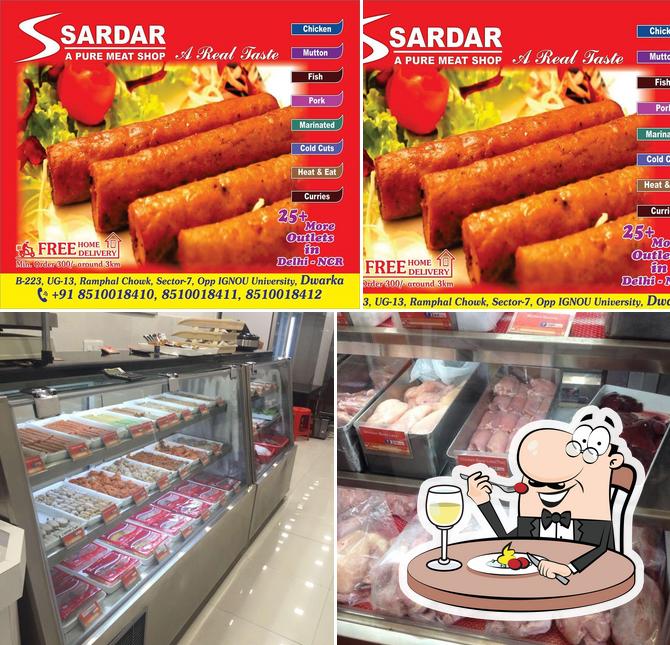 Food at Sardar A Pure Meat Shop