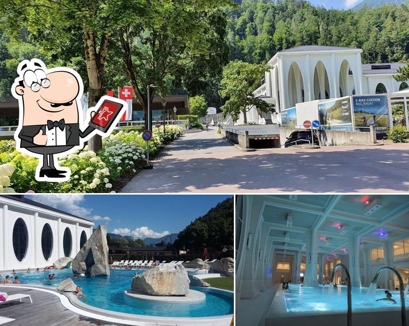 Gli esterni di Tamina Therme