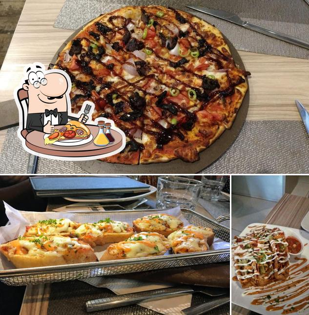 At The Pedreno's Global Fusion Restaurant, you can get pizza