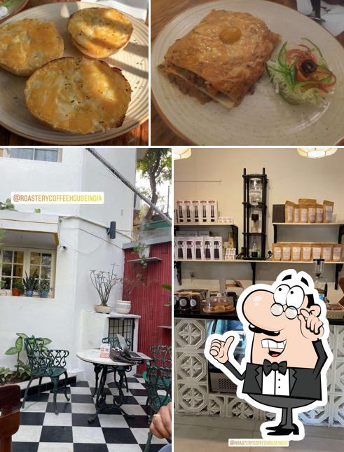 The interior of Roastery Coffee House