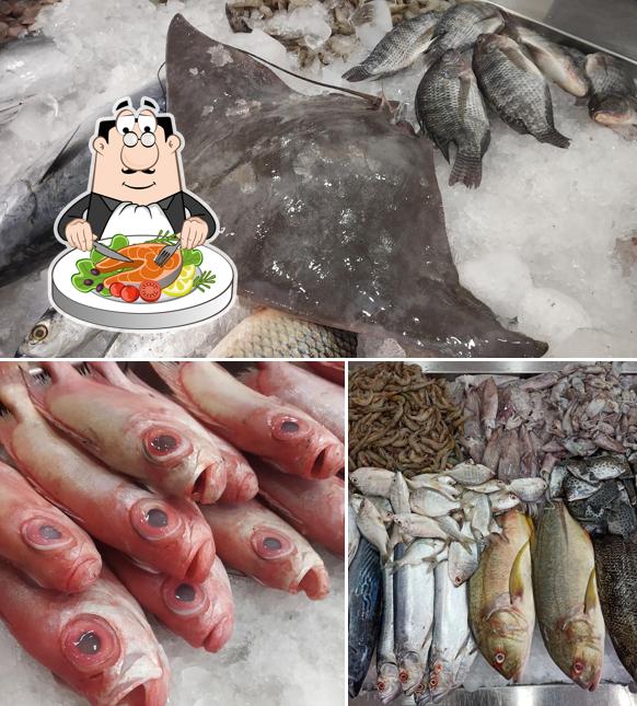 There’s a variety of fish meals