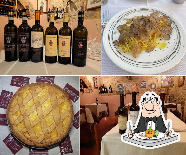 Platti al OSTERIA ALLA VILLA