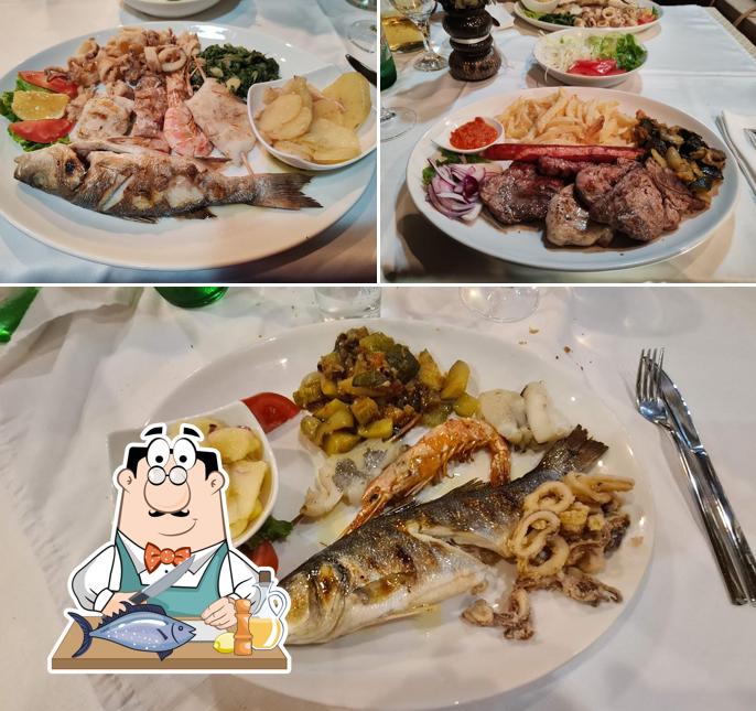 Salmone grigliato al Konoba More