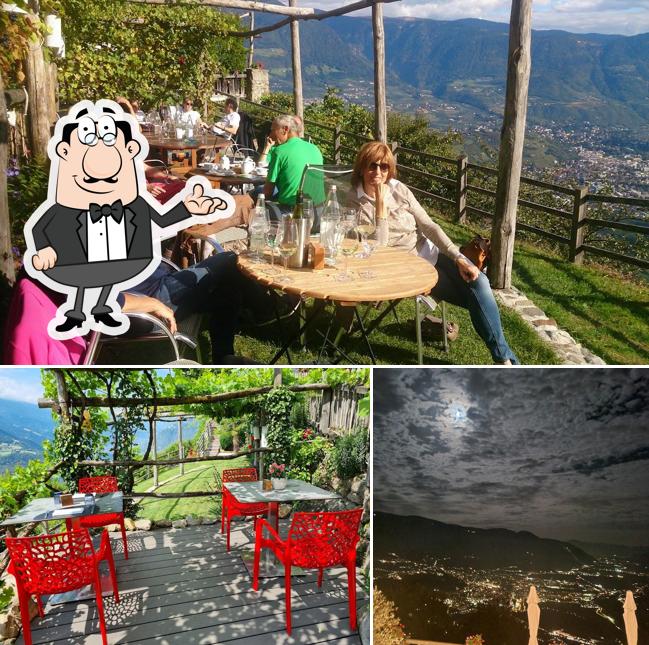 Gli interni di Gasthof Oberlechner