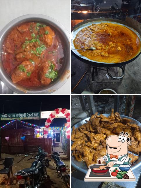 Chicken curry at Alishan Restaurant veg & Non veg
