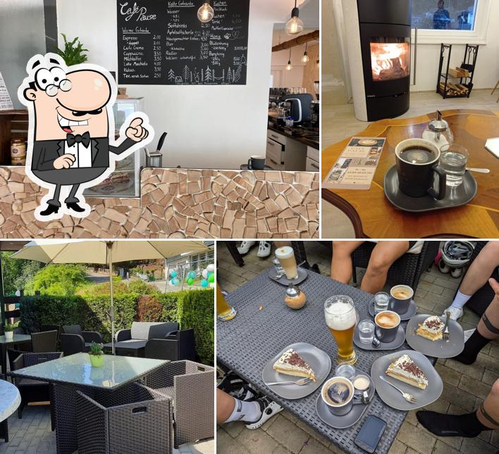 L'intérieur de Café Pause