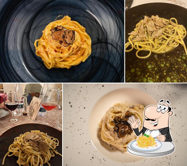 Spaghetti alla carbonara al Cuore Nero Food and Relax