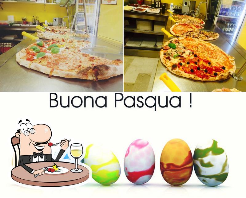 Cibo al Pizzeria Da Bergamo