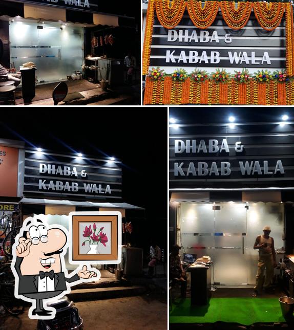 The interior of Dhaba & Kabab Wala