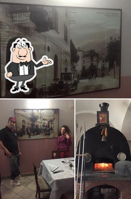 La interni e esterno del ristorante