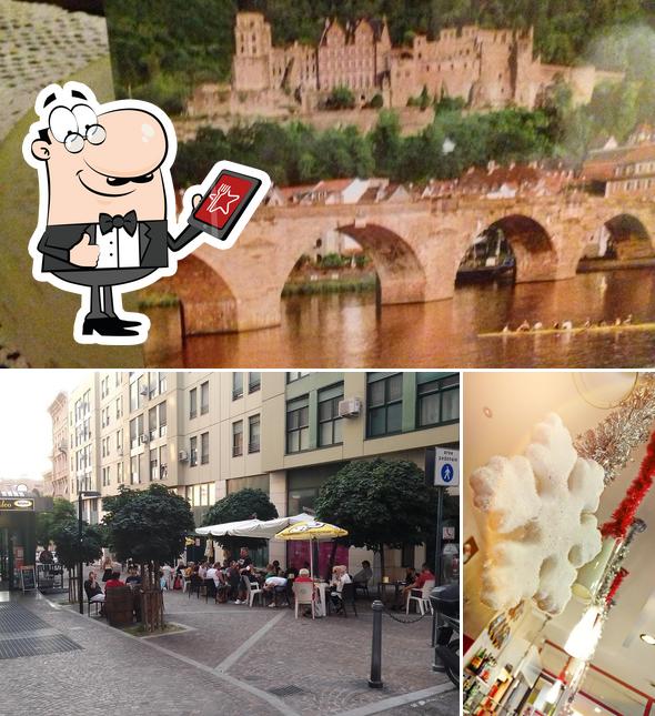 Tra le diverse cose da Bar dei Leo si possono trovare la esterno e dolce