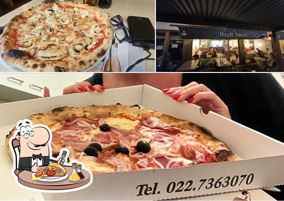 Prenditi tra le molte varianti di pizza